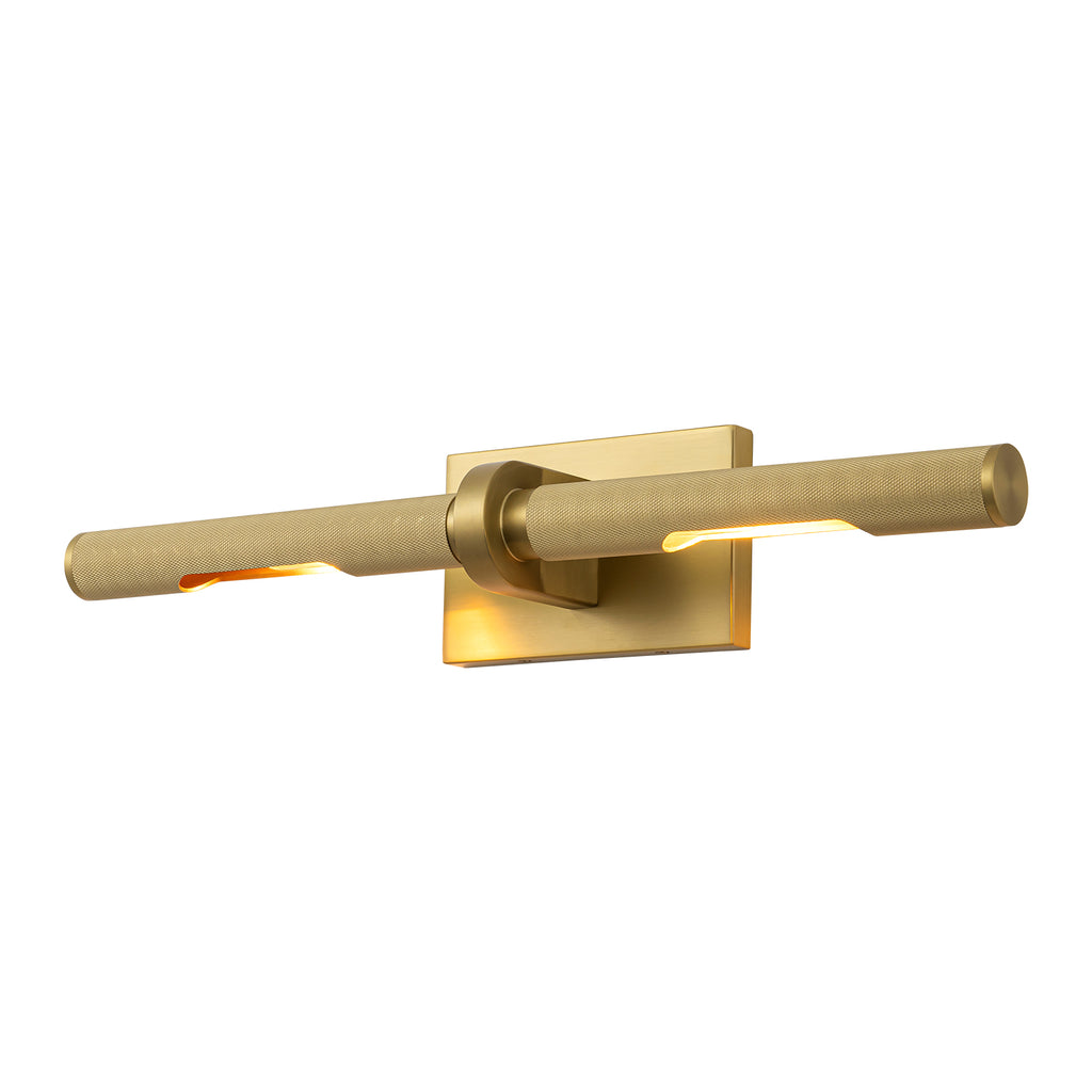 Kofara 2-Light Modern Texture Antique Brass Picture Light